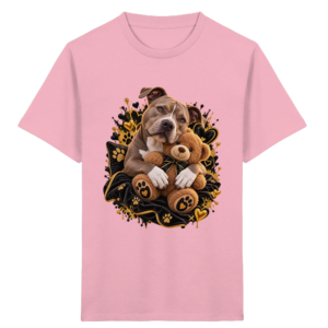 American Pitbull Terrier - Cuddle - Kids Organic Shirt