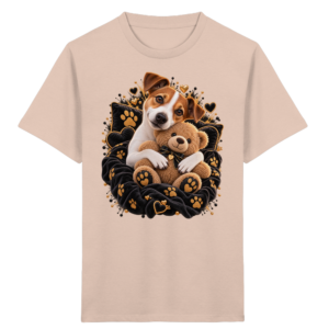 Jack Russell - Cuddle - Kids Organic Shirt