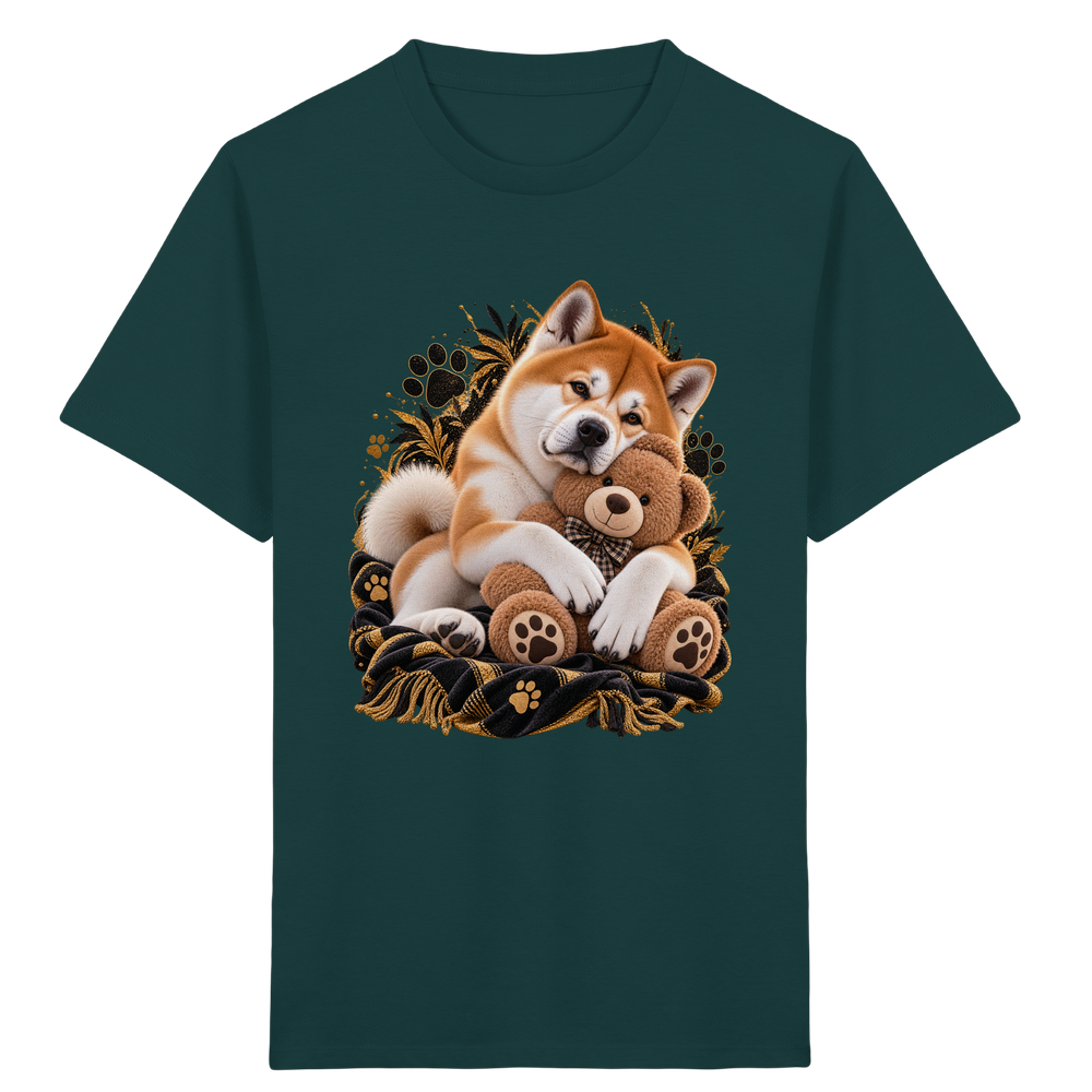 Akita - Cuddle - Kids Organic Shirt – Bild 9