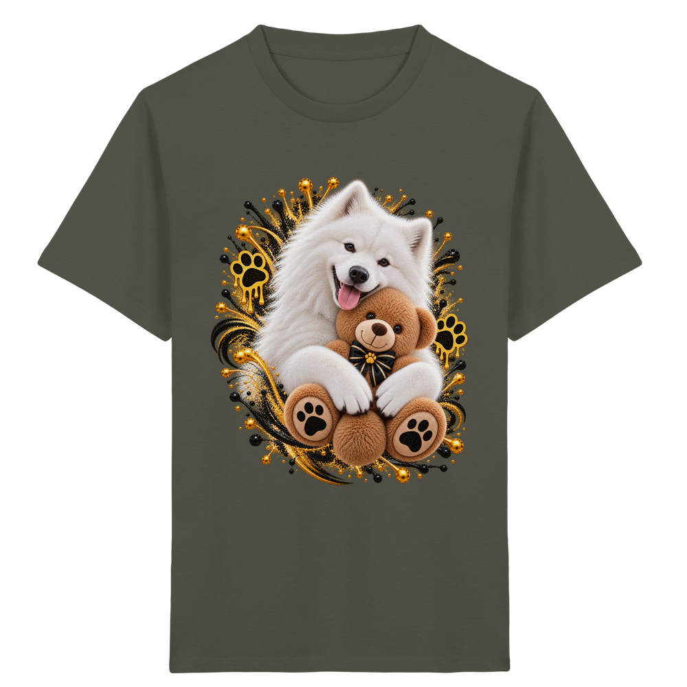 Samojede - Cuddle - Kids Organic Shirt – Bild 5