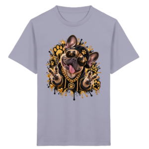 Französische Bulldogge - Funny - Kids Organic Shirt
