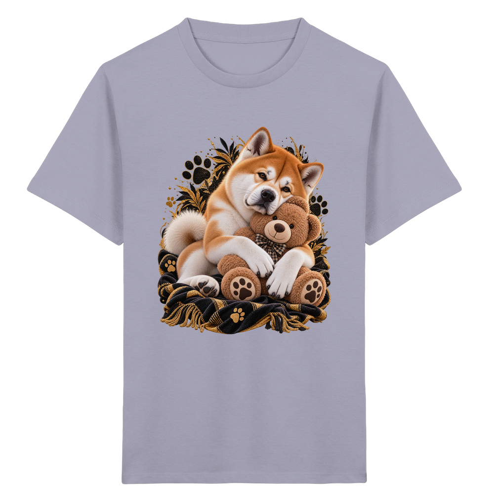 Akita - Cuddle - Kids Organic Shirt – Bild 6