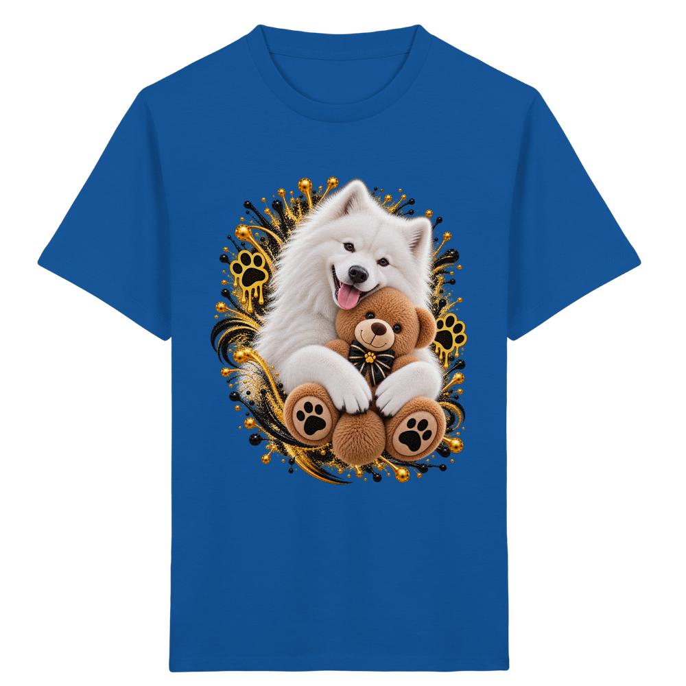 Samojede - Cuddle - Kids Organic Shirt – Bild 10
