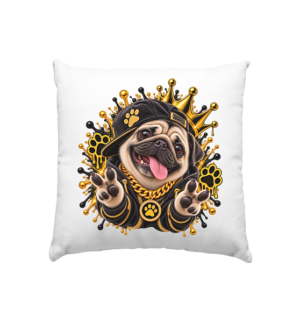 Mops - Funny - Kissen 40x40cm
