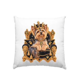 Yorkshire Terrier - King - Kissen 40x40cm