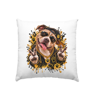 American Pitbull Terrier - Funny - Kissen 40x40cm