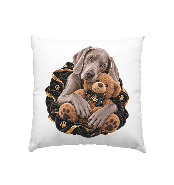 Weimaraner - Cuddle - Kissen 40x40cm