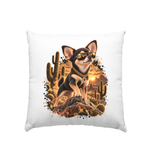 Chihuahua - Power - Kissen 40x40cm