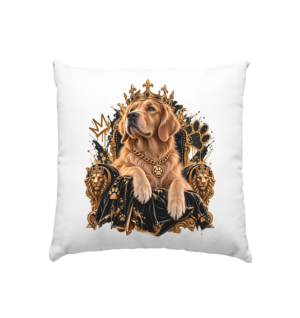 Golden Retriever - King - Kissen 40x40cm