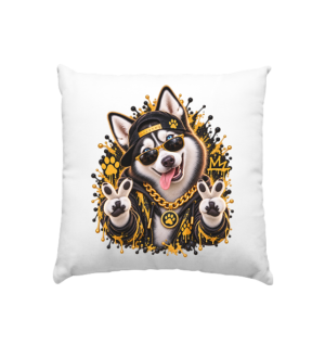 Husky - Funny - Kissen 40x40cm