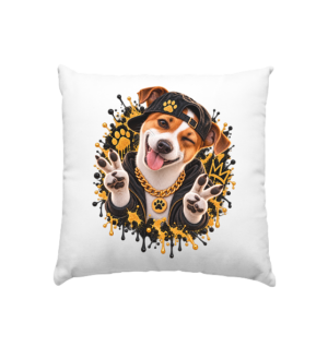 Jack Russell - Funny - Kissen 40x40cm