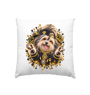 Havaneser - Funny - Kissen 40x40cm