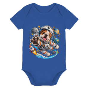 Space Pup - Organic Baby Bodysuit