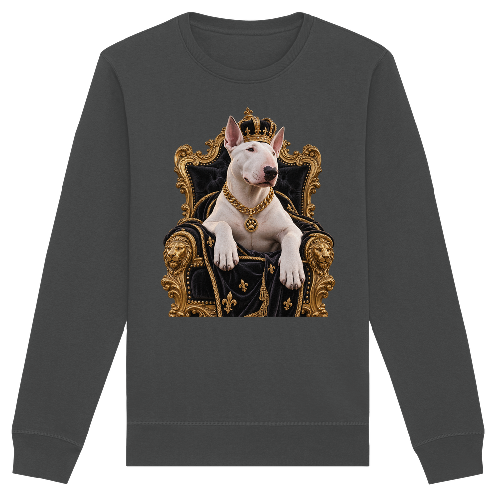 Bullterrier - King - Organic Basic Unisex Sweatshirt – Bild 8
