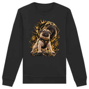 Mops - Power - Organic Basic Unisex Sweatshirt