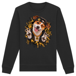 Jack Russell - Funny - Organic Basic Unisex Sweatshirt