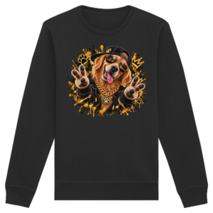 Golden Retriever - Funny - Organic Basic Unisex Sweatshirt