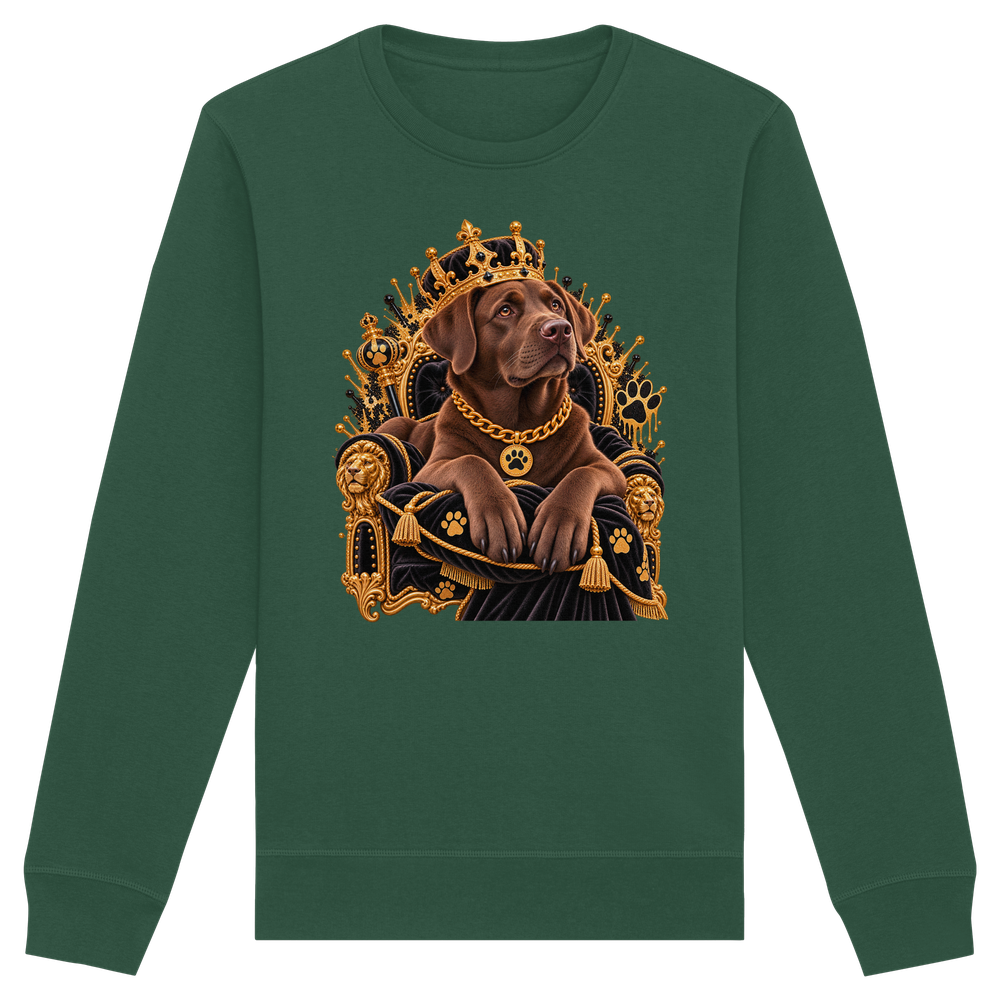 Labrador - King - Organic Basic Unisex Sweatshirt – Bild 9