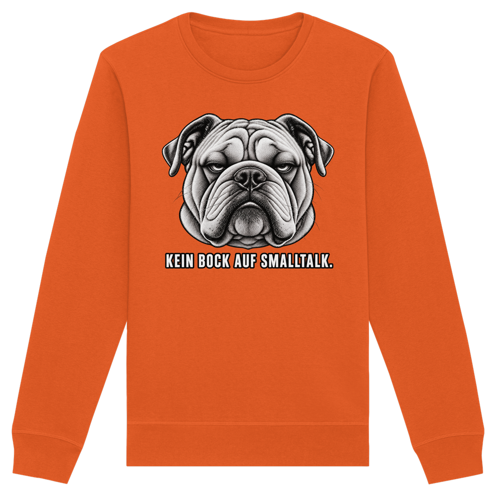 Kein Bock auf Smalltalk - Organic Basic Unisex Sweatshirt