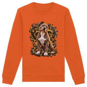 American Pitbull Terrier - Power - Organic Basic Unisex Sweatshirt