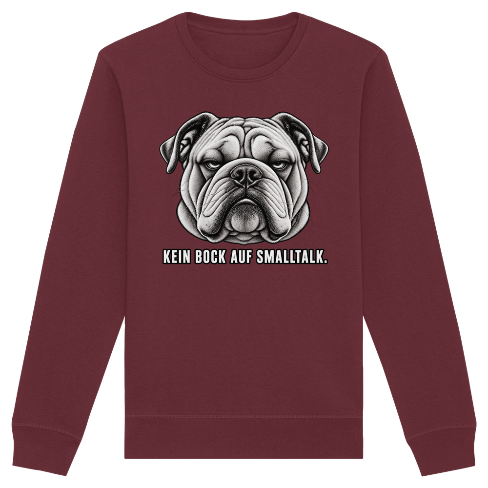 Kein Bock auf Smalltalk - Organic Basic Unisex Sweatshirt