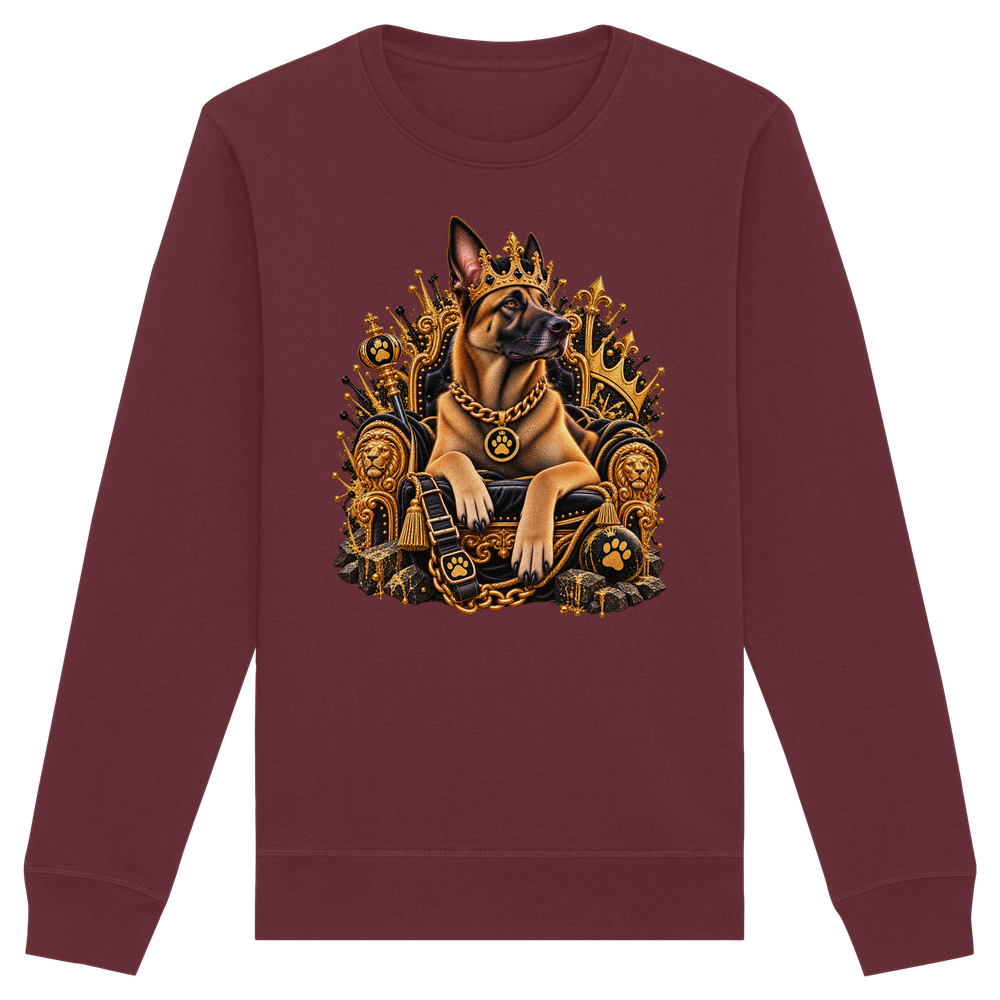 Malinois - King - Organic Basic Unisex Sweatshirt – Bild 6
