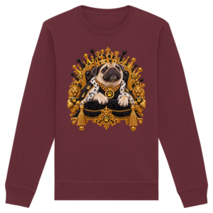 Mops - King - Organic Basic Unisex Sweatshirt