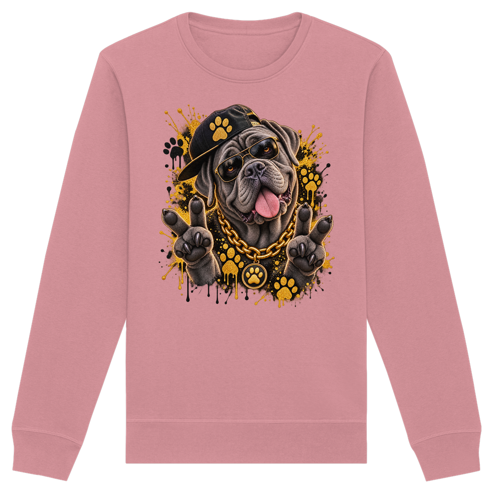 Cane Corso - Funny - Organic Basic Unisex Sweatshirt – Bild 6