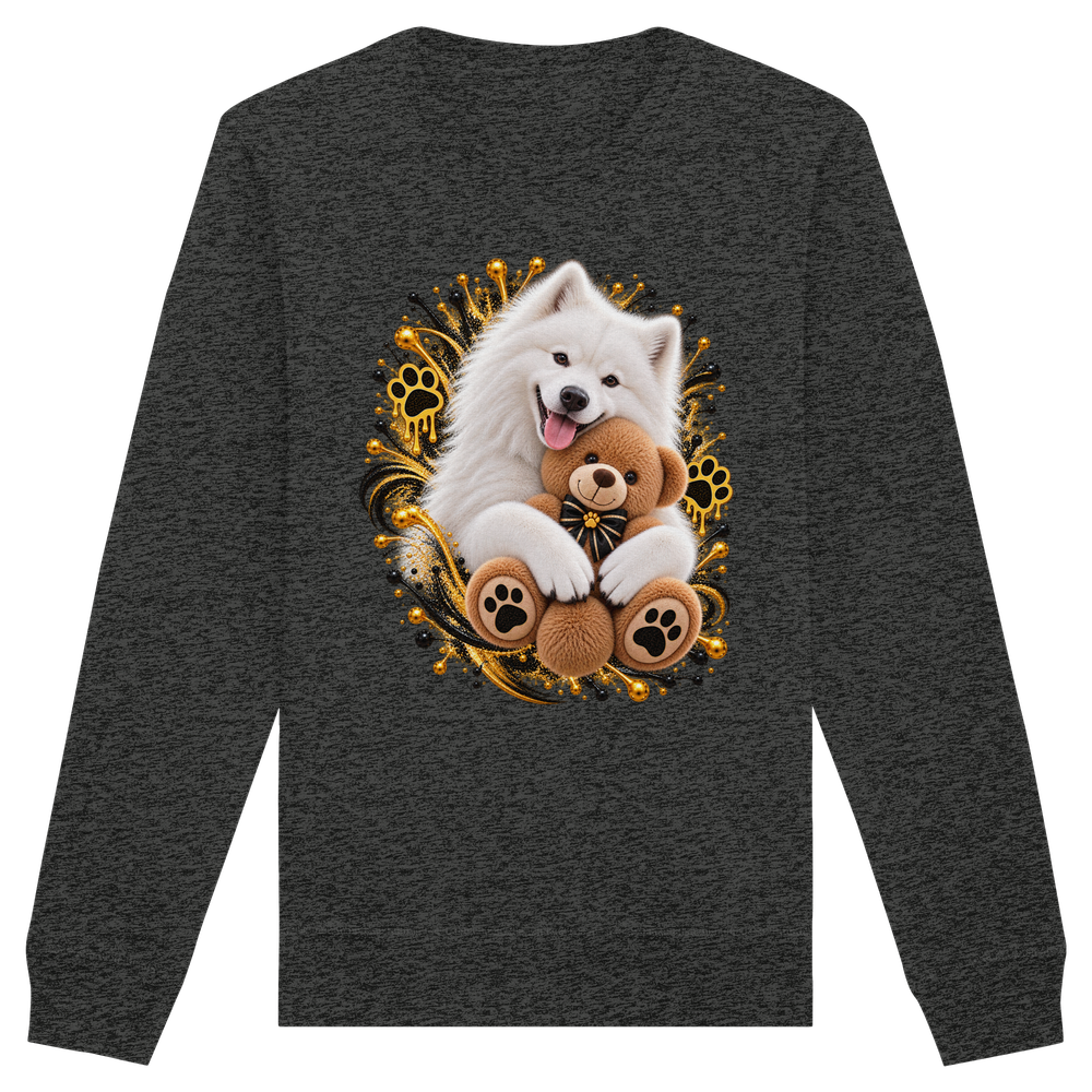 Samojede - Cuddle - Organic Basic Unisex Sweatshirt – Bild 7