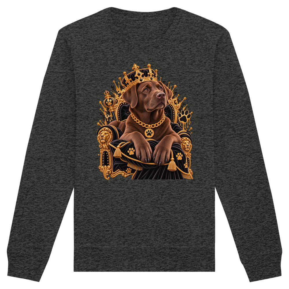 Labrador - King - Organic Basic Unisex Sweatshirt – Bild 6