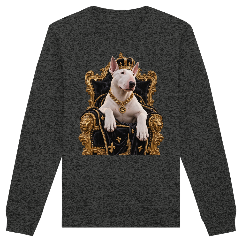 Bullterrier - King - Organic Basic Unisex Sweatshirt – Bild 6