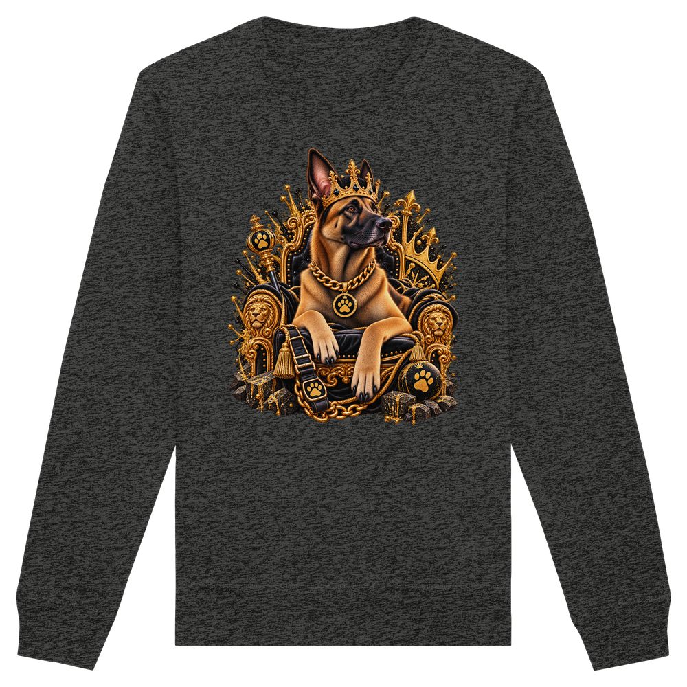 Malinois - King - Organic Basic Unisex Sweatshirt – Bild 5