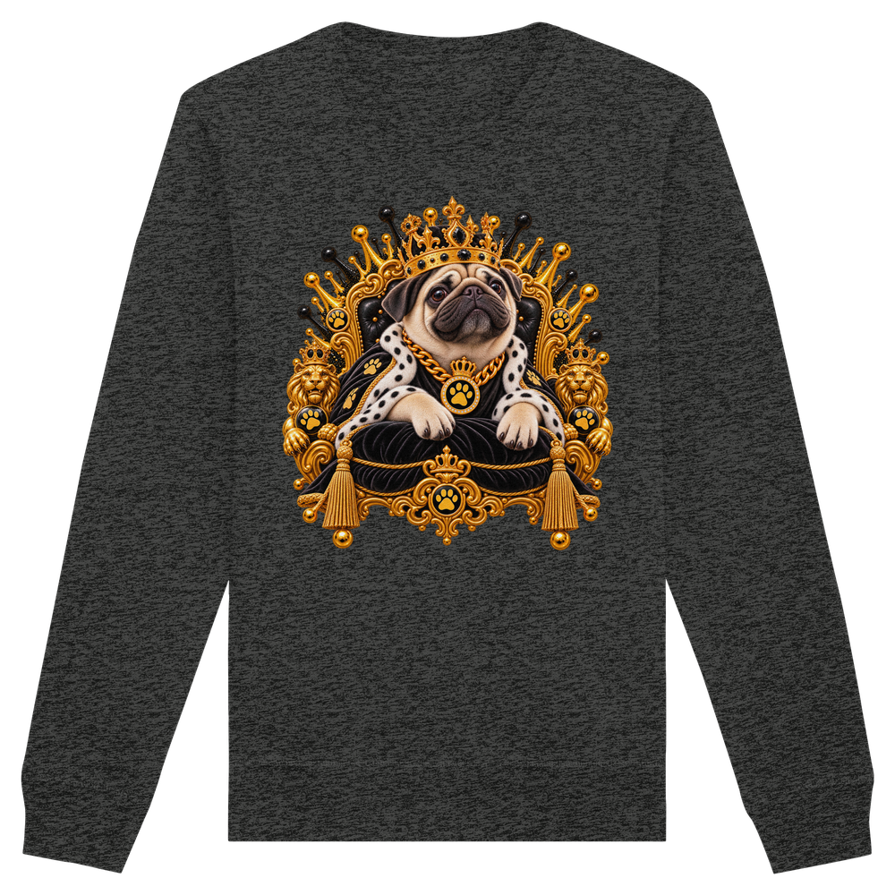 Mops - King - Organic Basic Unisex Sweatshirt