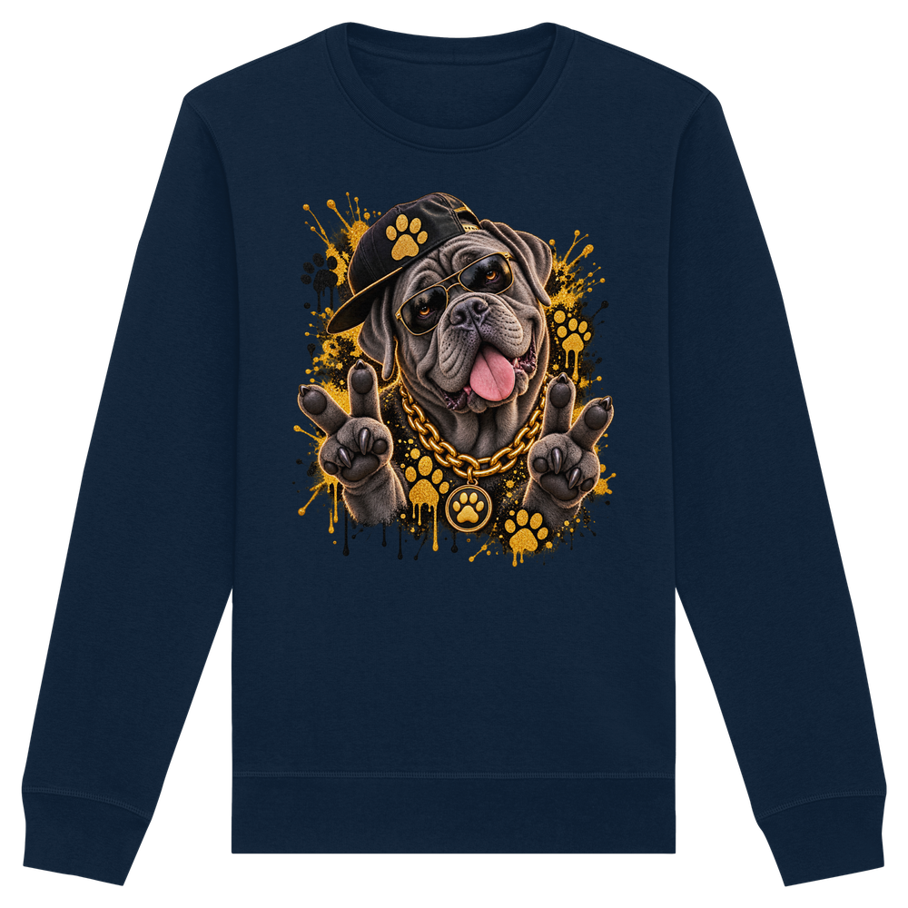 Cane Corso - Funny - Organic Basic Unisex Sweatshirt – Bild 10