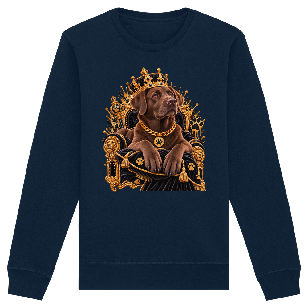 Labrador - King - Organic Basic Unisex Sweatshirt – Bild 10