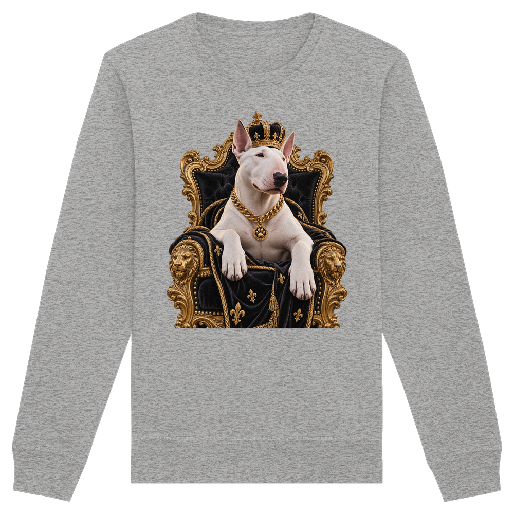 Bullterrier - King - Organic Basic Unisex Sweatshirt – Bild 10