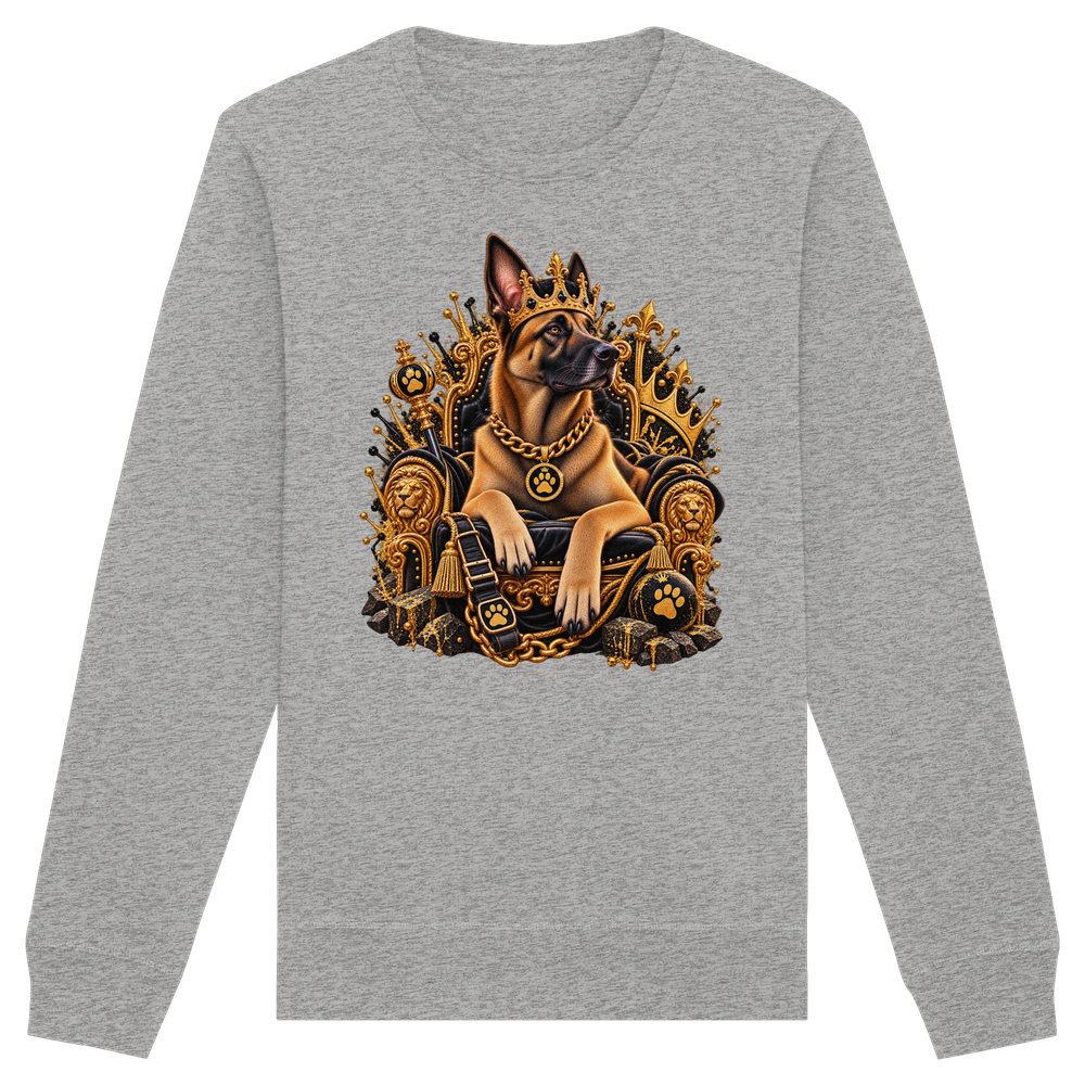 Malinois - King - Organic Basic Unisex Sweatshirt – Bild 4