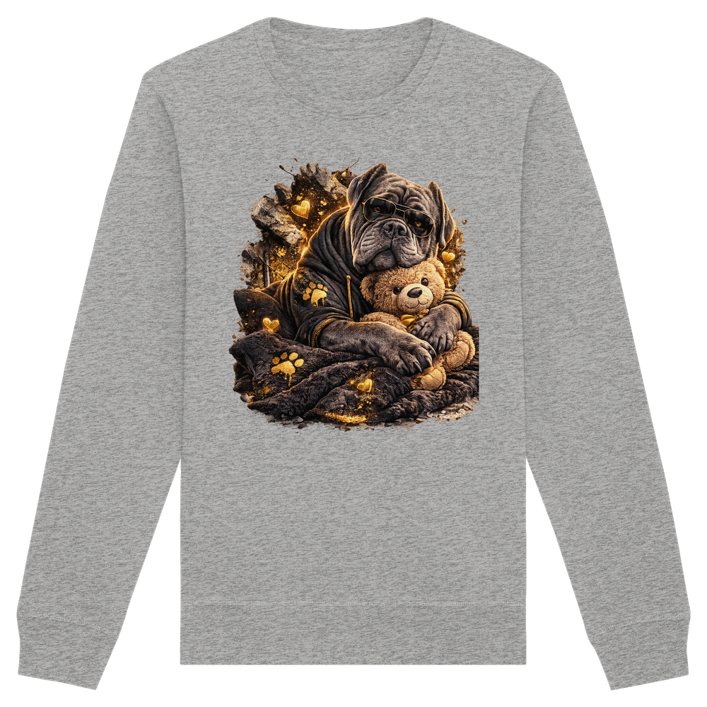 Cane Corso - Cuddle - Organic Basic Unisex Sweatshirt – Bild 4