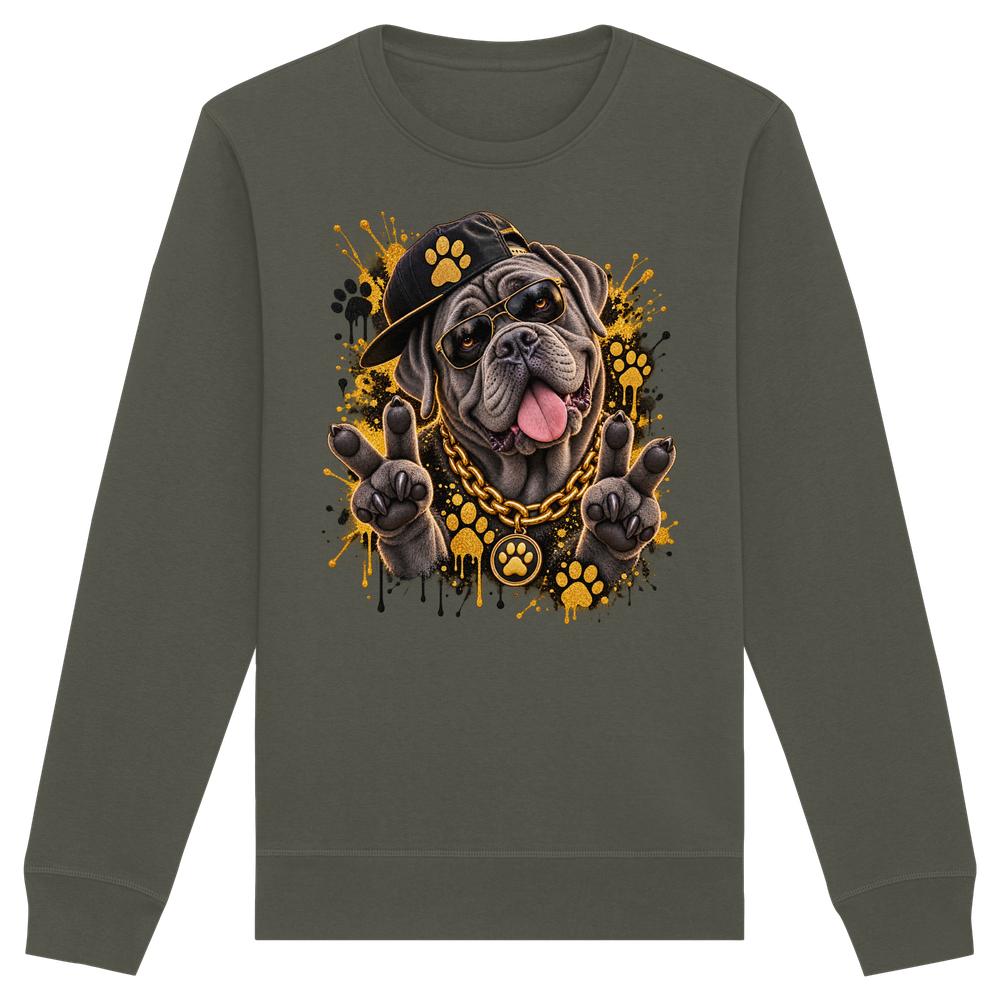 Cane Corso - Funny - Organic Basic Unisex Sweatshirt – Bild 5