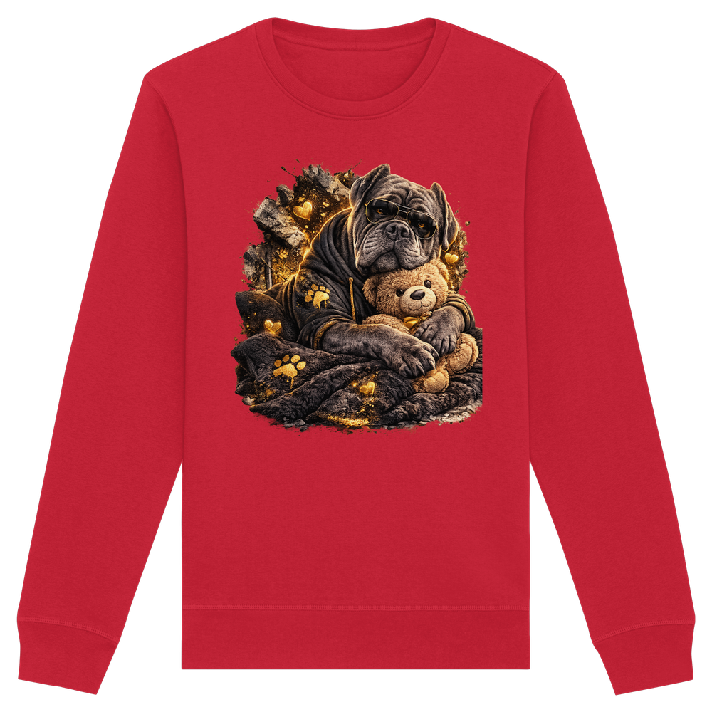 Cane Corso - Cuddle - Organic Basic Unisex Sweatshirt – Bild 6