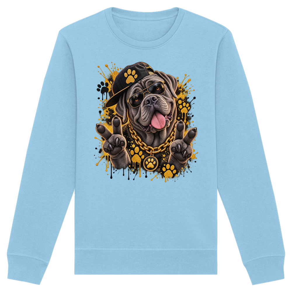 Cane Corso - Funny - Organic Basic Unisex Sweatshirt – Bild 9