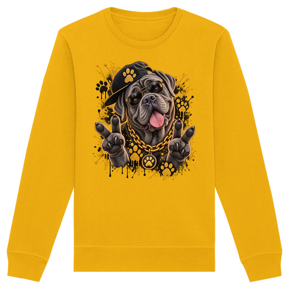 Cane Corso - Funny - Organic Basic Unisex Sweatshirt – Bild 8