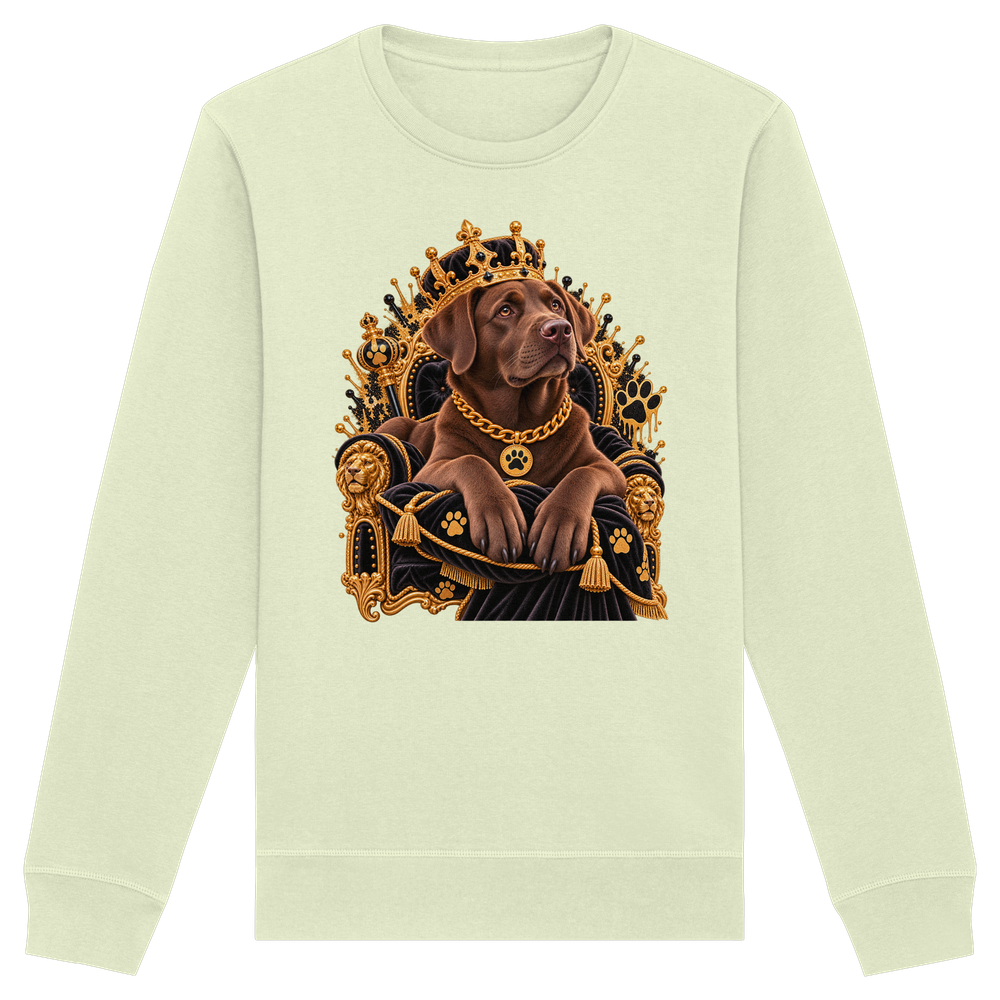 Labrador - King - Organic Basic Unisex Sweatshirt – Bild 8