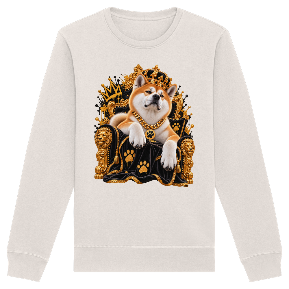 Akita - King - Organic Basic Unisex Sweatshirt – Bild 9