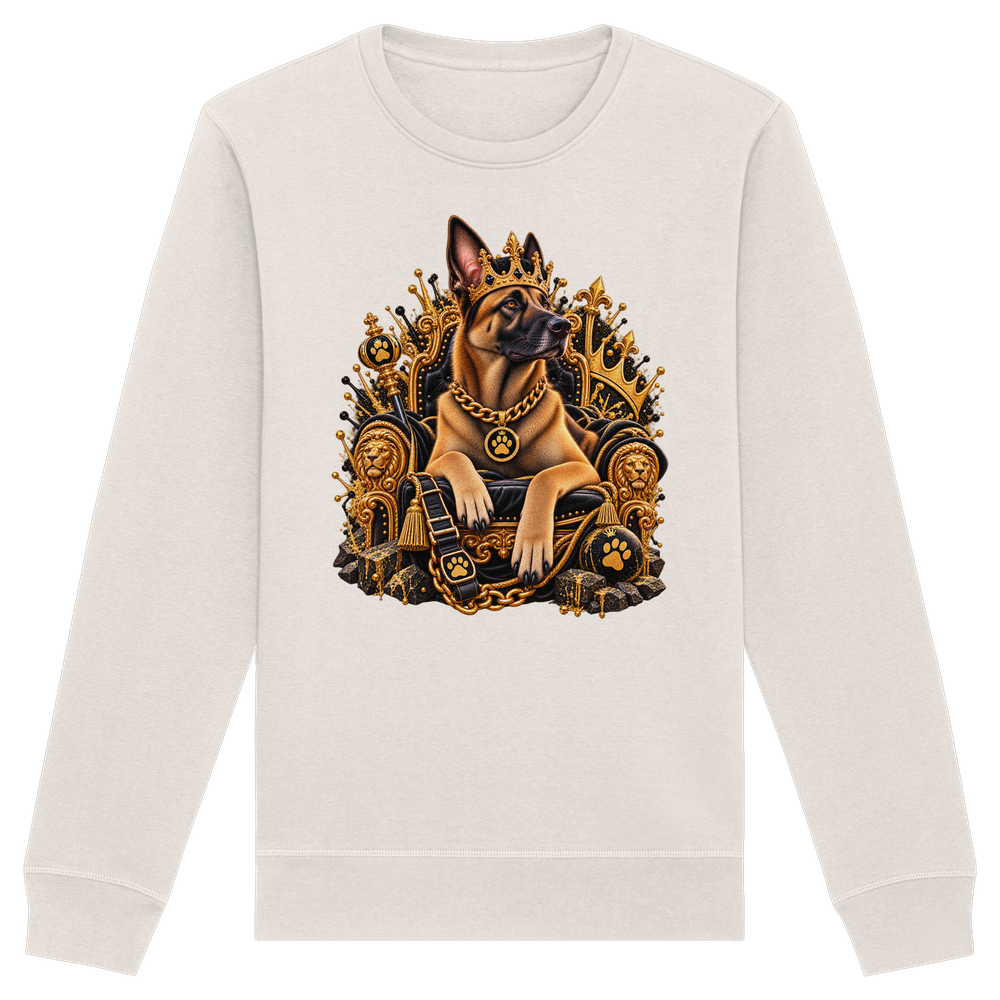 Malinois - King - Organic Basic Unisex Sweatshirt – Bild 3