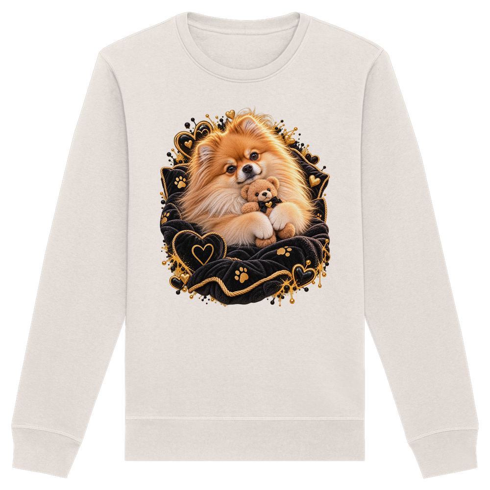 Pomeranian - Cuddle - Organic Basic Unisex Sweatshirt