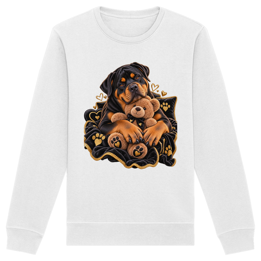Rottweiler - Cuddle - Organic Basic Unisex Sweatshirt