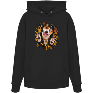 Jack Russell - Funny - Organic Hoodie