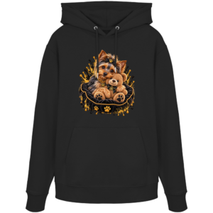 Yorkshire Terrier - Cuddle - Organic Hoodie