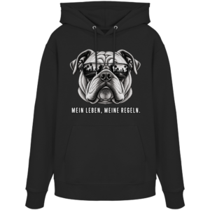 Mein Leben. Meine Regeln. - Organic Hoodie